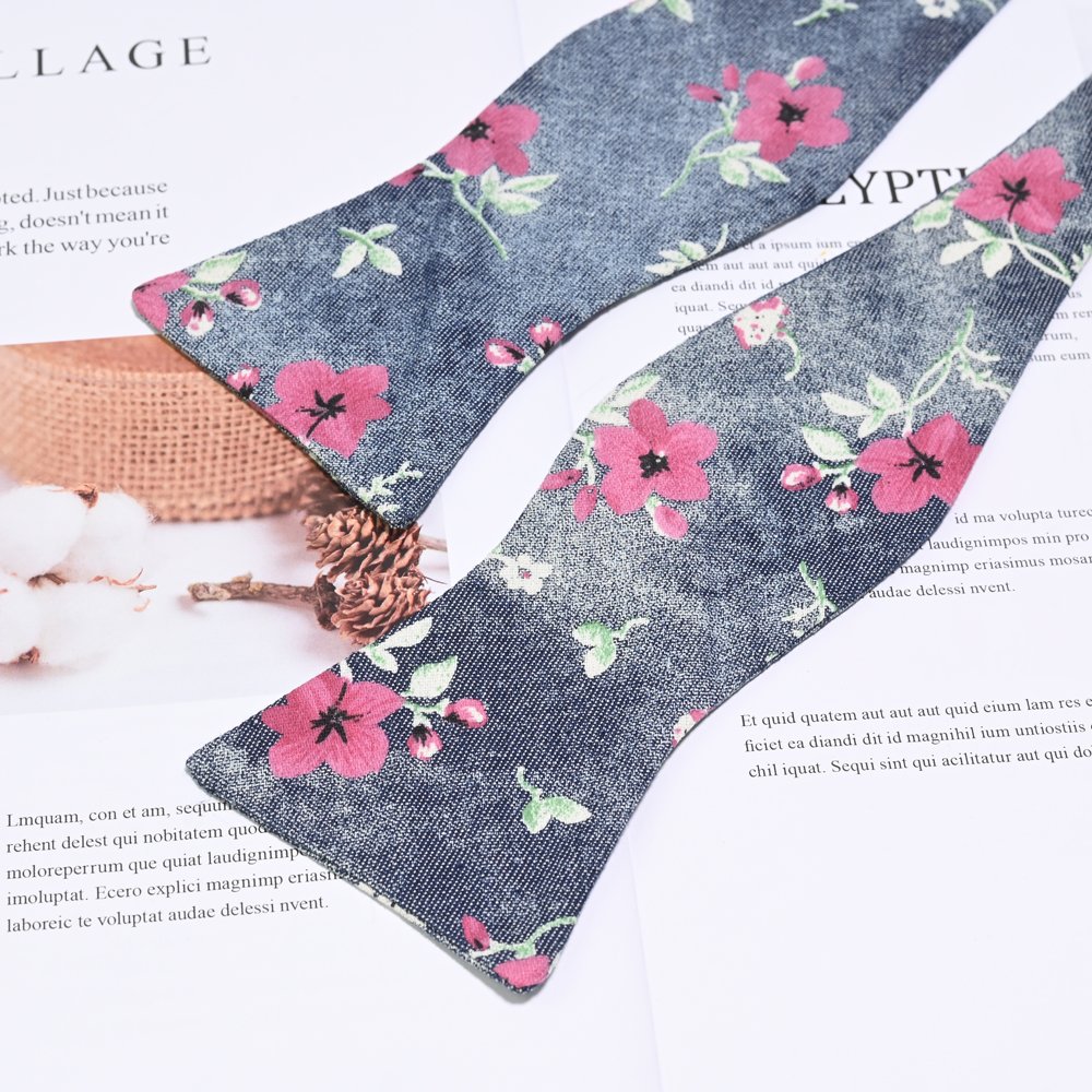 YiLi Custom Handmade Collar Butterfly Men's Bow Tie