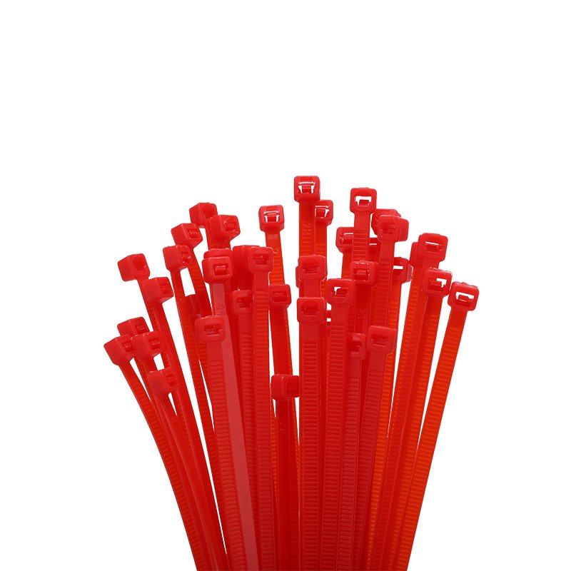 4*370mm Factory-direct sales OEM High Tensile Strength Nylon Cable Tie/Zip Multi-Size Self-Locking Red blue and Other Colors