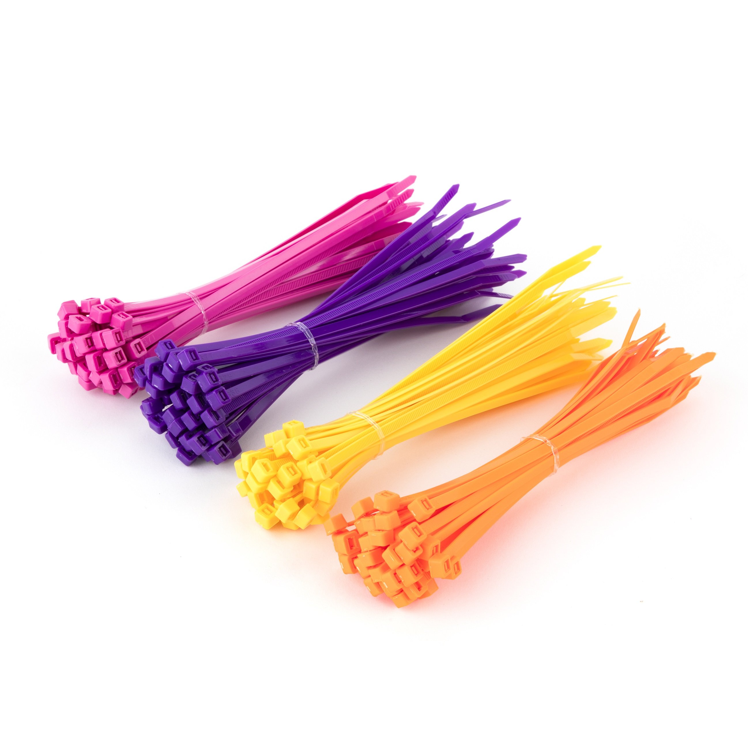 HAITAI UV Resistant Nylon 66 Cable Ties with Self-Locking Mechanism
