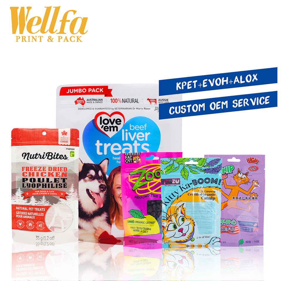 Factory OEM Food Packaging Bag Manufacturer Foil Lined Stand Up Pouch Kraft Paper Matte Glossy Finish Plastic Bag