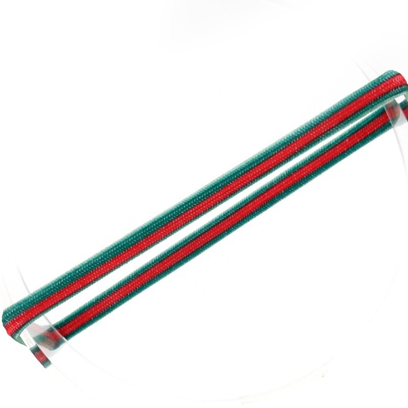 Women Flat Strip Pattern Thick Ponytail Holder Hair Rope Kknekki For Women Thick Hair