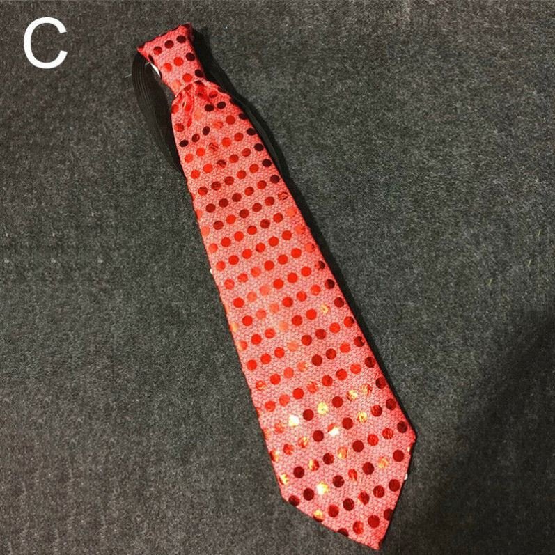 Multiple Color Lights Light Up Neck Led Glowing Bow Scarf Tie Novelty Flashing Necktie Party Ties