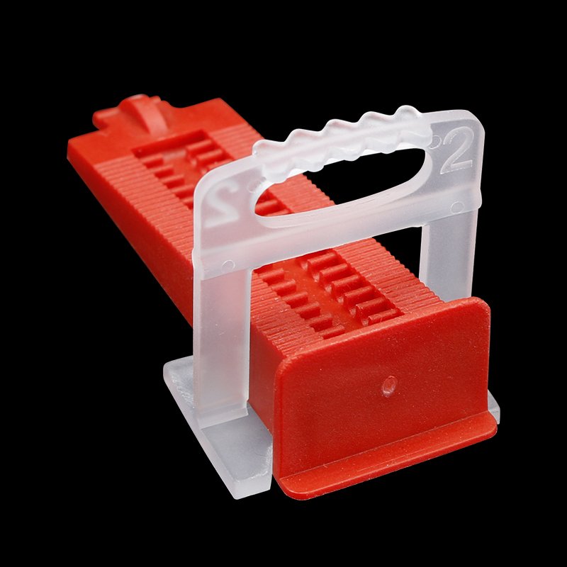 Laying Tie Smooth Surface Wedge Tile Leveling System Wedge Set Tile Rigidly In Place