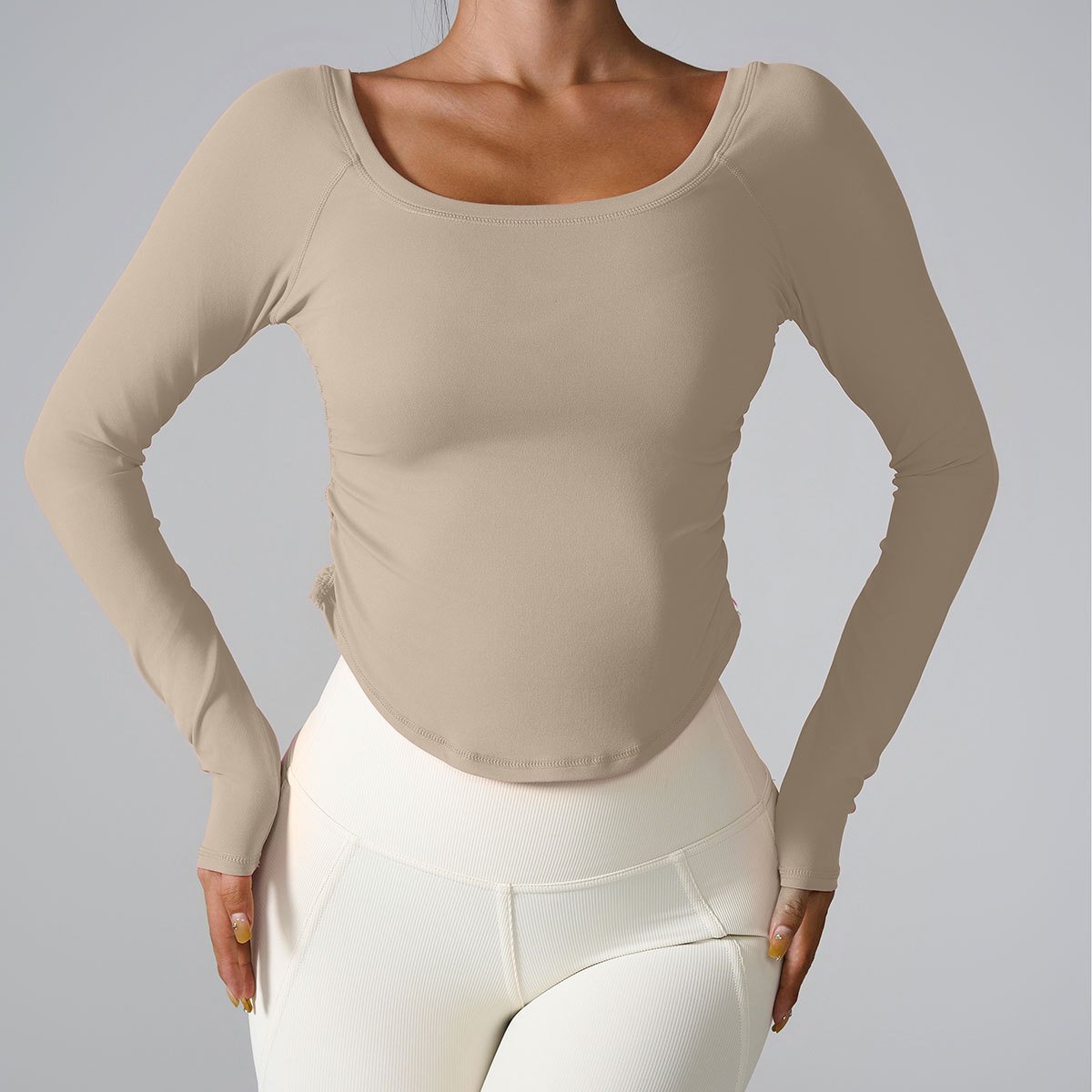 High Elasticity Tight T-shirts Women Workout Running Quickly Dry Tops Breathable Sports Gym Yoga Tops