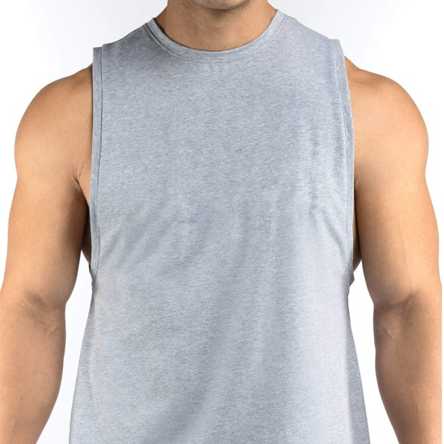 Custom fitness mens compression gym tank top muscle workout singlets sports Fitness Vest Sleeveless heather Tank tops