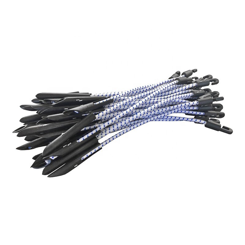 High Quality Factory Supply Elasticated Bungee Cord Toggle Ties For Fixing Scaffold Sheeting UK Market