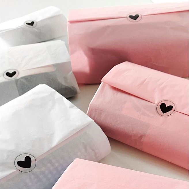 Cheap Custom Printed Soft Gift T-shirt Tissue Paper Branded Pink Wrapping Tissue Paper
