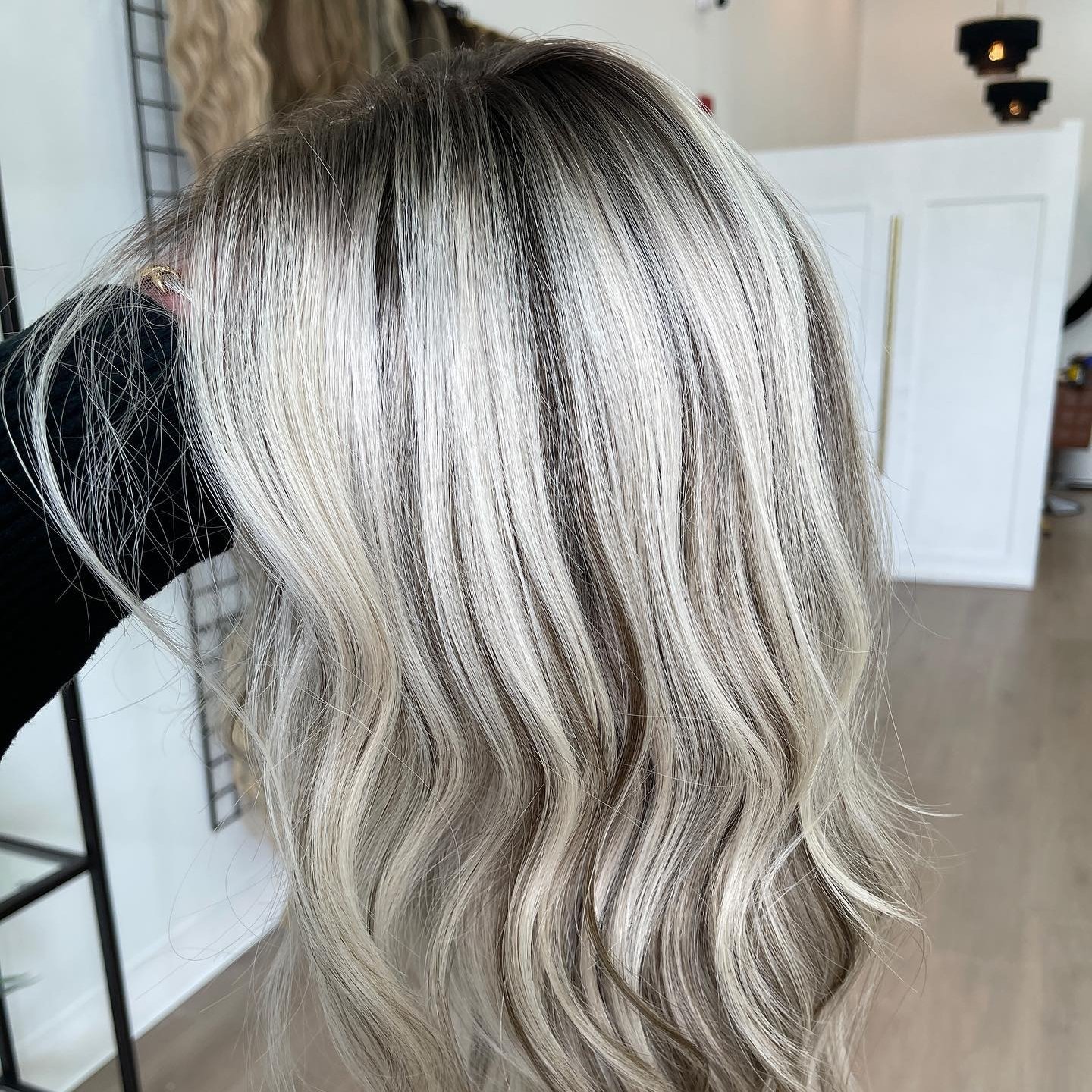 60# Highlight Blonde Color Water Wave European Virgin Human Hair Bleach Knots Glueless HD 13*6 Lace Front Wig For White Women