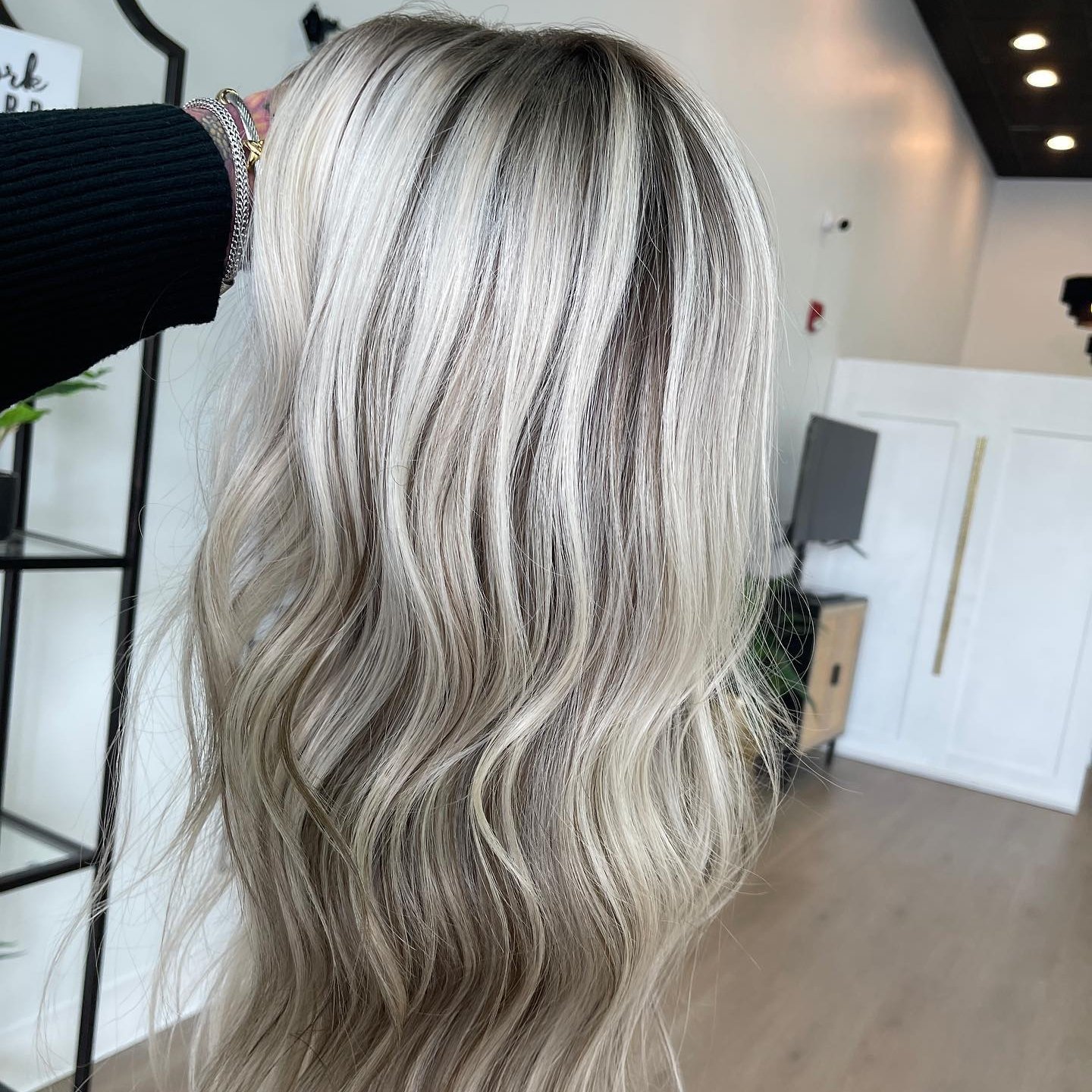 60# Highlight Blonde Color Water Wave European Virgin Human Hair Bleach Knots Glueless HD 13*6 Lace Front Wig For White Women
