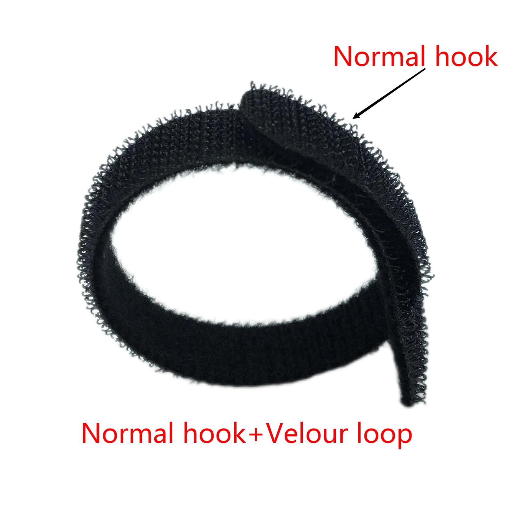 2022 High Profit Margin Products T-shaped Cord Winder Brightly-Printed Back to Back Hook and Loop Plastic Cable Ties