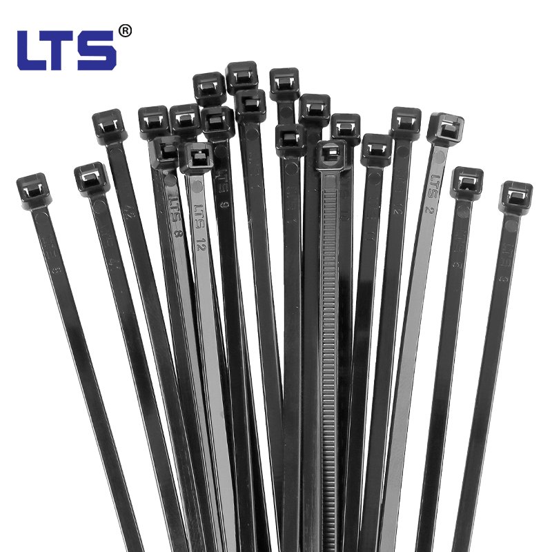 3.6*100mmBlack Self-Locking Nylon 66 Cable Tie Wrap Plastic Wire Binding Straps Zip Ties