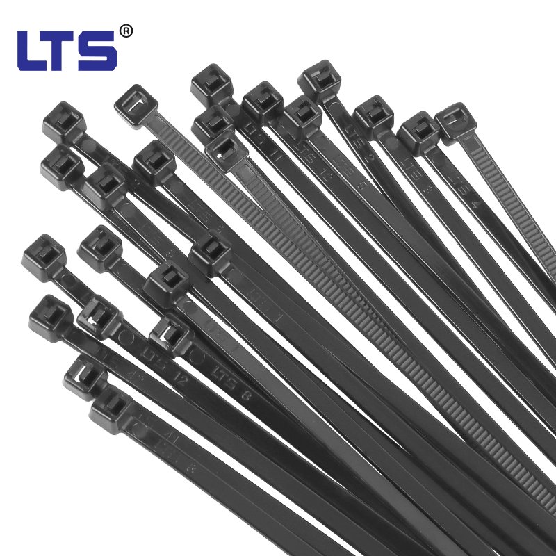 3.6*100mmBlack Self-Locking Nylon 66 Cable Tie Wrap Plastic Wire Binding Straps Zip Ties