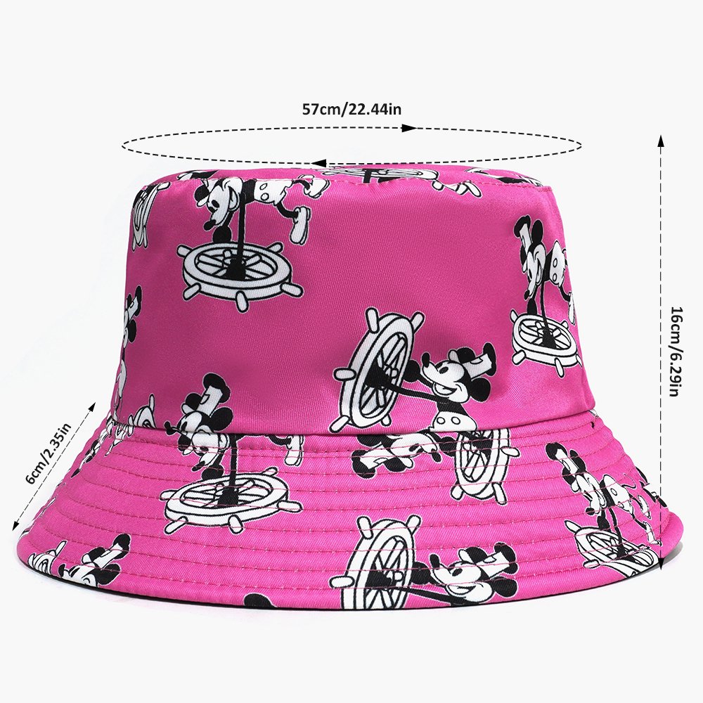 2024 New All Over Printed Bucket Hat Men Women Double Sided Wear Summer Fashion Outdoor Wholesale Bucket Hat Custom Print