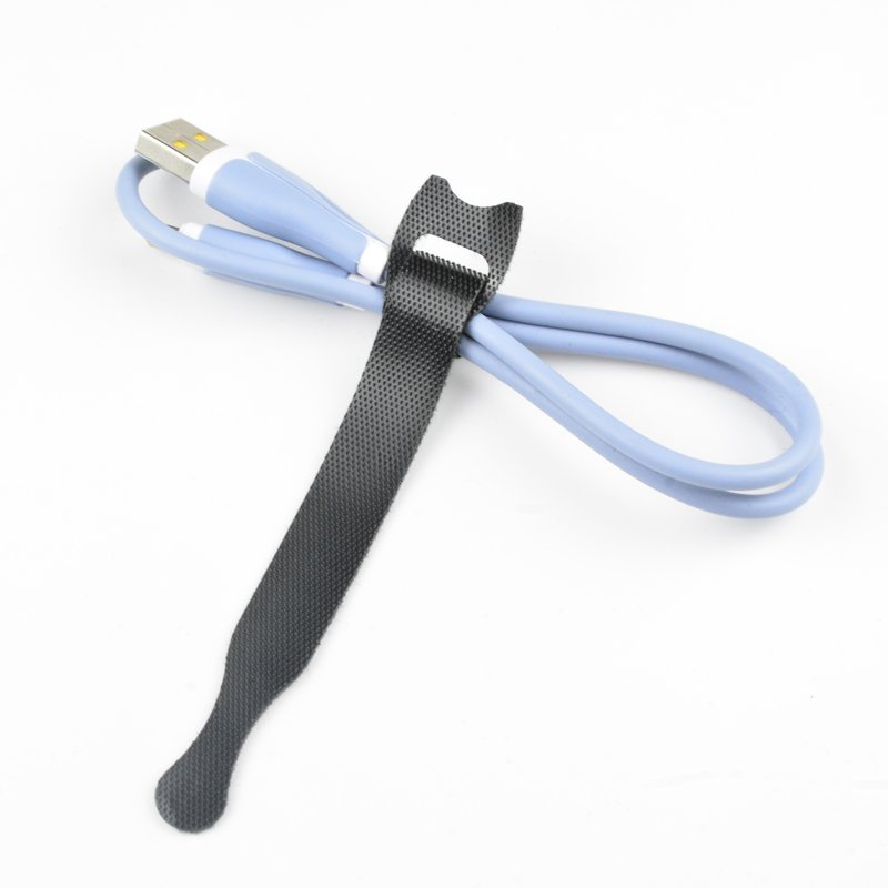 Stock Fast Delivery E-Commerce Hot Cheap Reusable Adjustable Colorful Back to Back Hook and loop Strap Nylon cable tie Fastener
