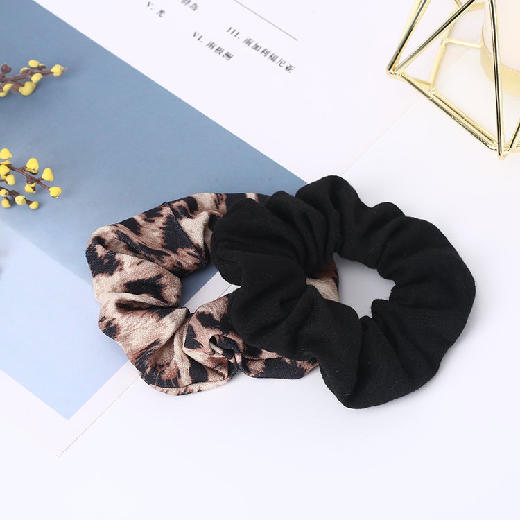 Custom Fashion Women Accessory Bulk Elastic Hair Ties bands Solid Satin hair rubberbands Girls Silk Hair Scrunchies