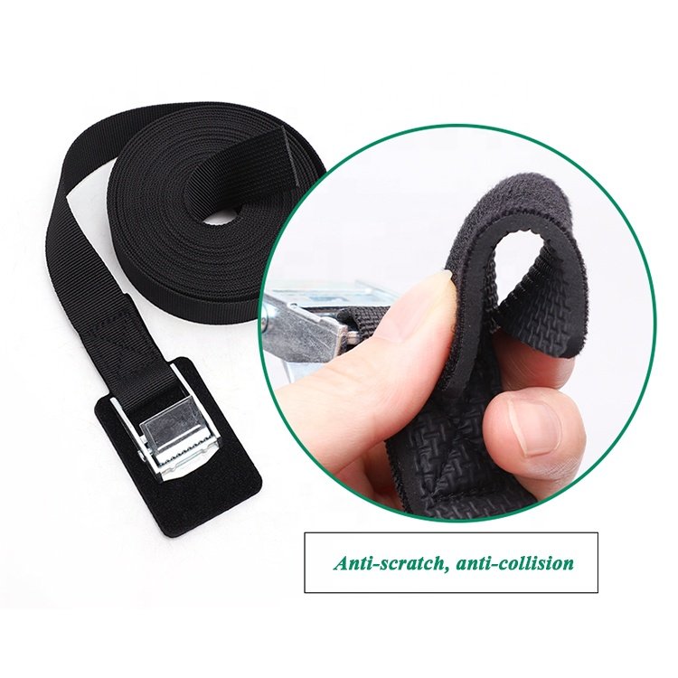 Heavy duty polyester belt material cargo lashing strap belt cam buckle cargo lashing ratchet tie down strap