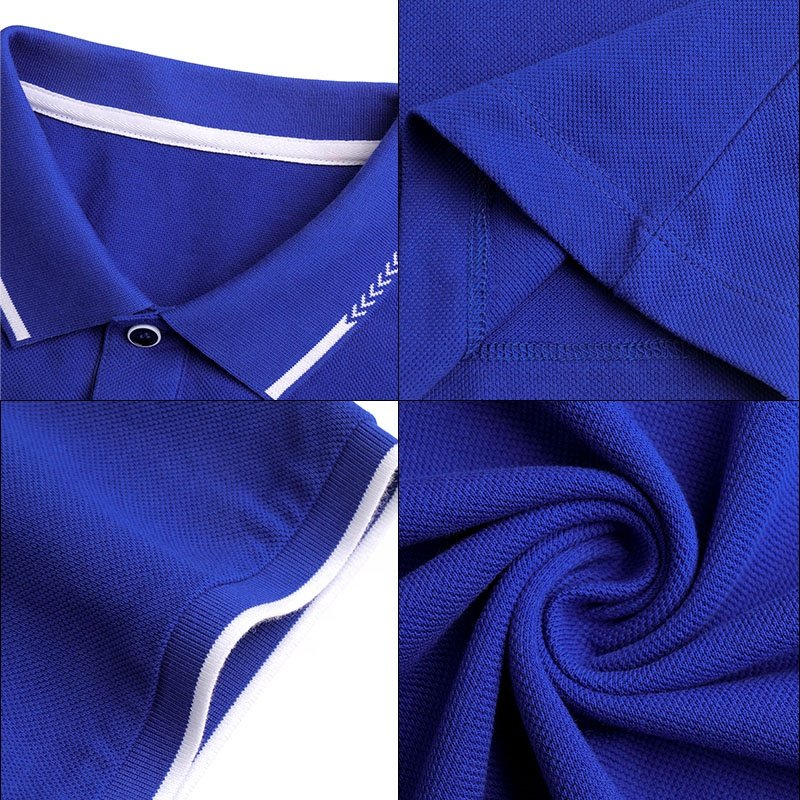 2024 OEM&ODM Fashion Design Cotton Short Sleeve Business Style For Men Custom Logo Polo Shirt