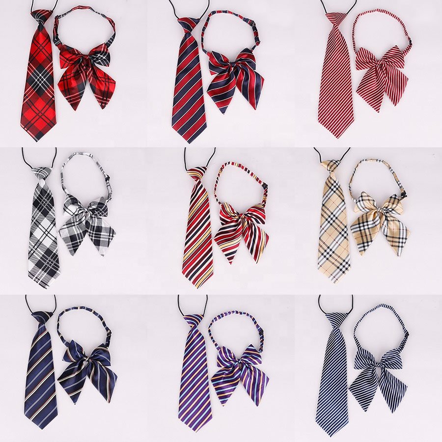 Meetee -DAC-76 Children's Handmade Fashion Student School Uniform Bow Tie