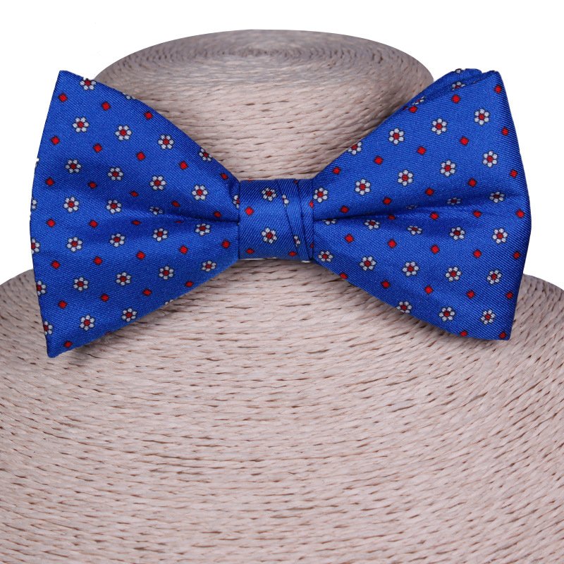 High quality best design pure 100 silk blue yellow black red navy mens wedding bow tie