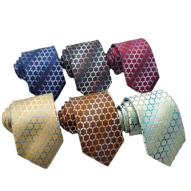 Custom Formal Custom Geometric Paisley Floral Flower Design Silk Ties Woven Jacquard Men Necktie Manufacturer