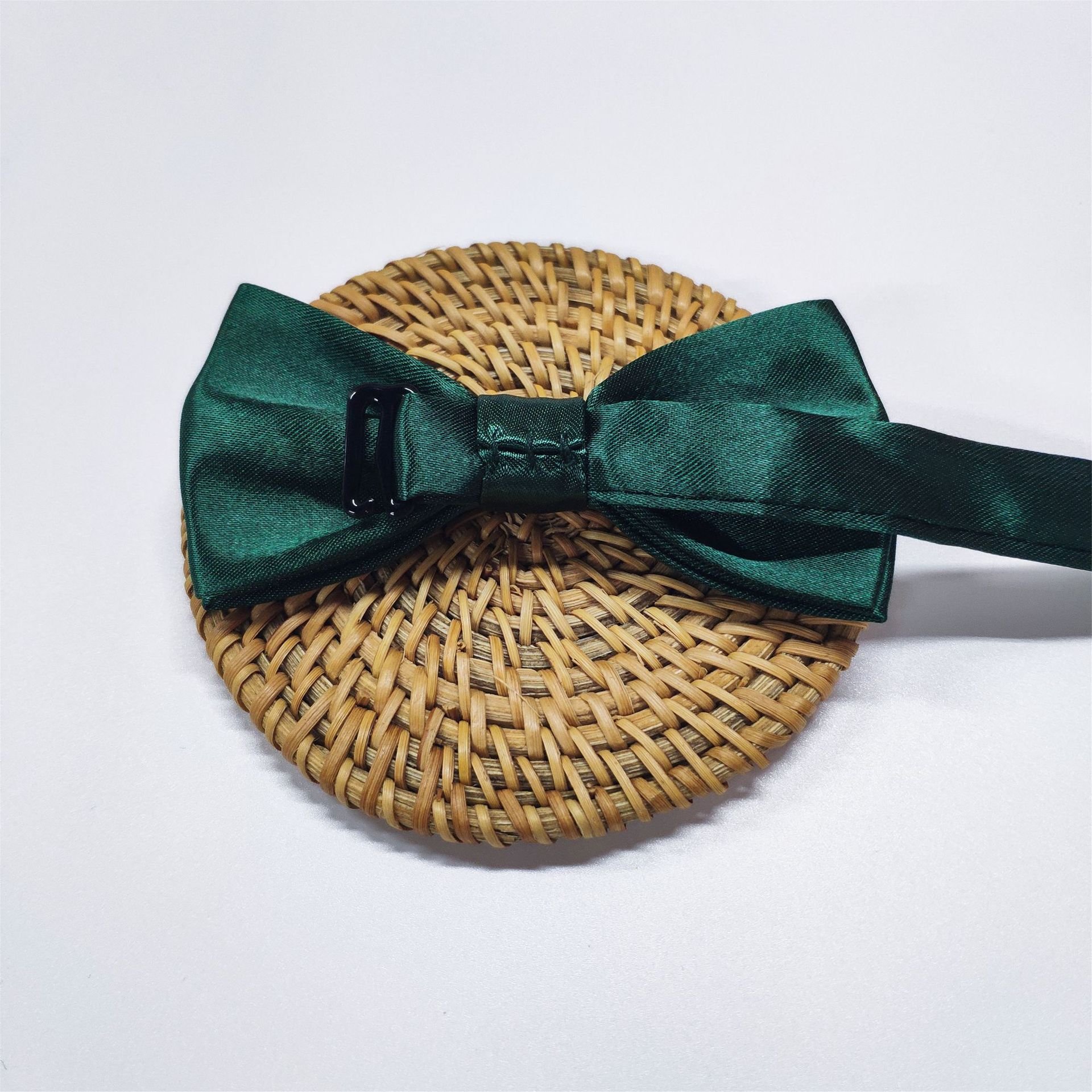 Hot Selling Fashion Bow Ties Mens Adjustable Solid Bowties Wedding Party Bow Tie For Men