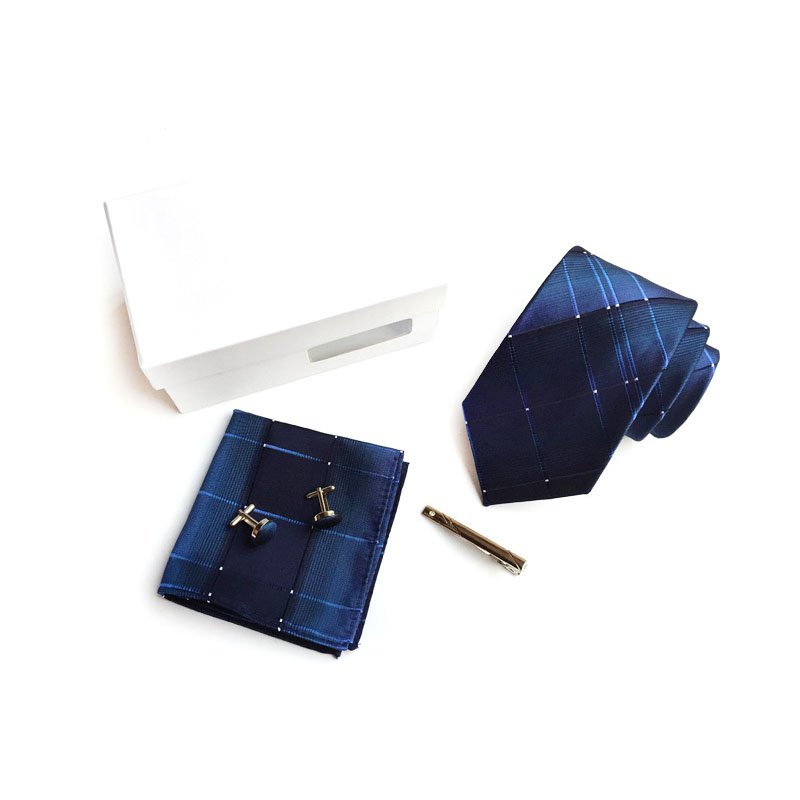 4-piece Tie Set Wholesale Manufacturers Necktie business dress wedding tie men's tie with gift box