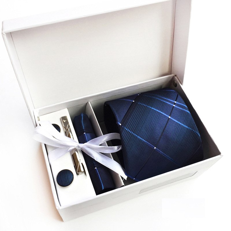 4-piece Tie Set Wholesale Manufacturers Necktie business dress wedding tie men's tie with gift box