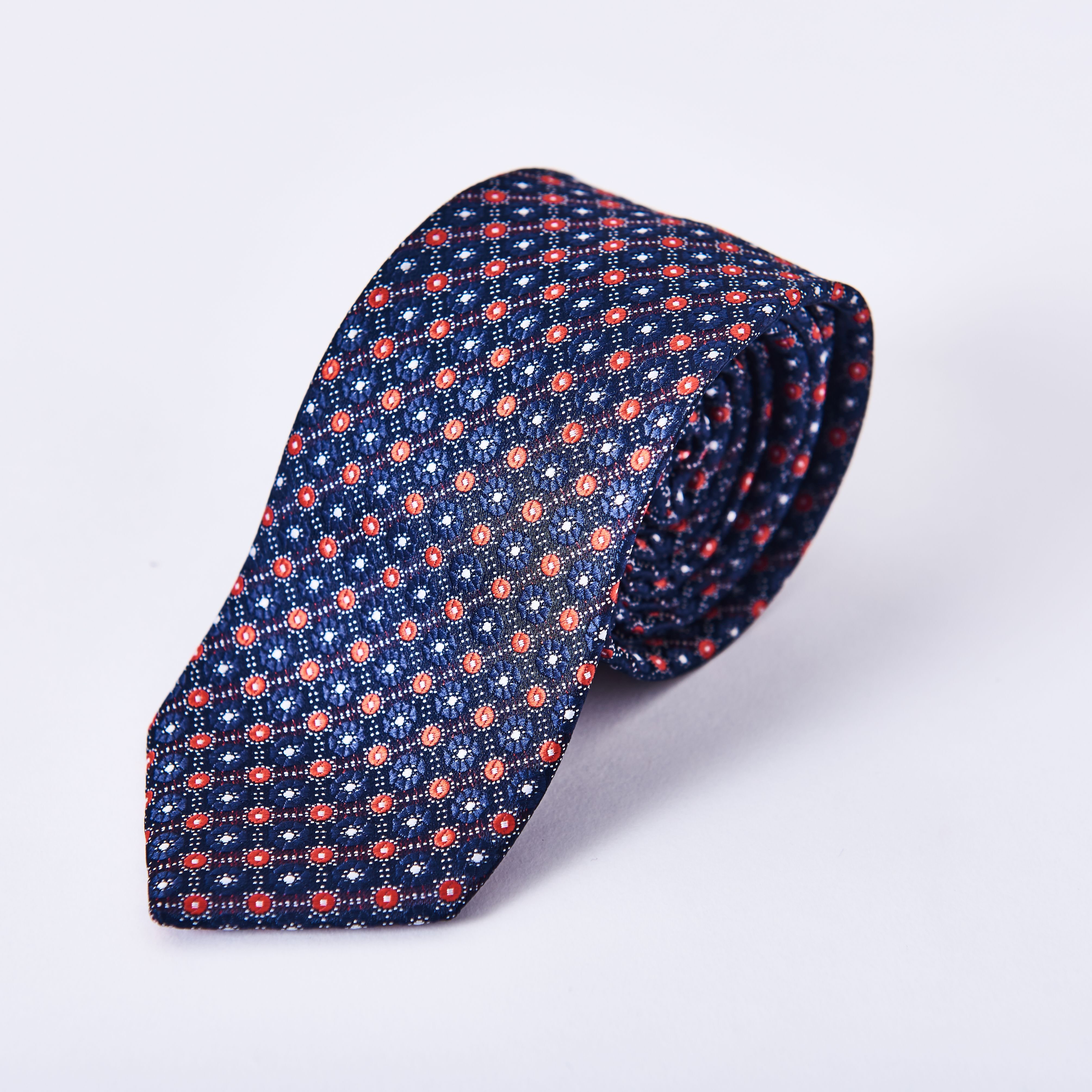Top Designer Italian Flag Machine Washable Men Silk Neck Tie