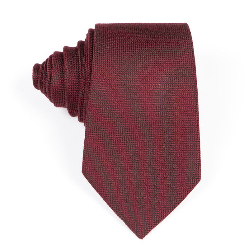 2023 new factory supply Business formal polyester tie men