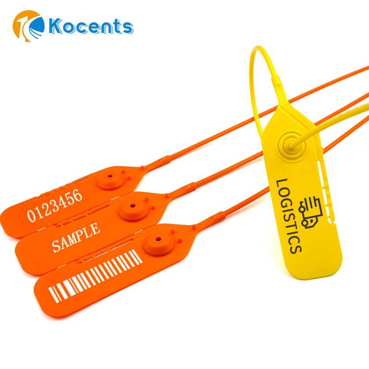Kocents PTS-004 Sea Transportation Disposable Security Seal Hot Selling Anti-Theft Plastic Seal