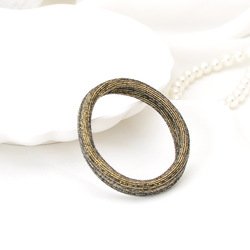 golden line hair bands