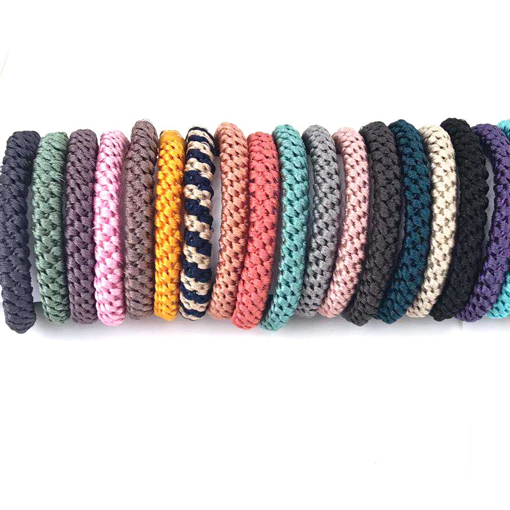 2024 New Arriving Korean 6cm Hair Satin Elastic Hair Tie Scrunchies for women