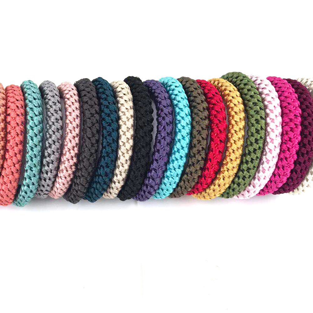 2024 New Arriving Korean 6cm Hair Satin Elastic Hair Tie Scrunchies for women