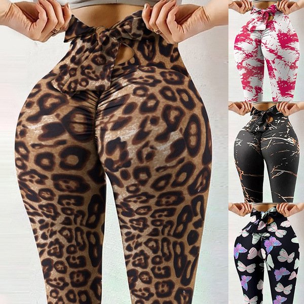 Wholesale Women Fitness High Waist Leggings Printed Leggings Sports Seamless Yoga Tie Dye Leggings