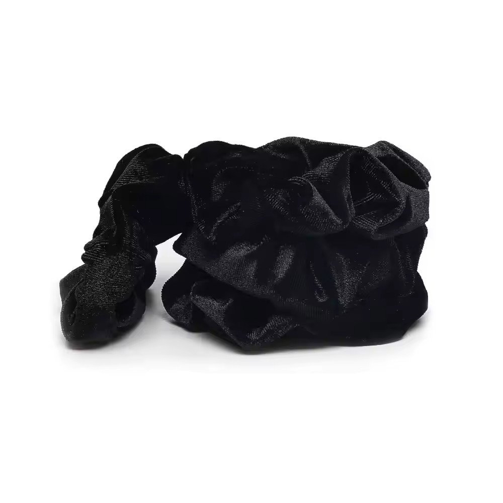 Velvet Scrunchies With Pocket Zipper Hair Ties Stuff Scrunchy Hidden Black Scrunchie Ponytail Holder Elastic Bandsands Gifts