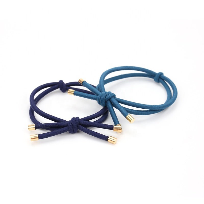 Braided Hair Elastic Custom Elastic Knotted Colorful Hair Ties Hot selling Large Stock Hot selling Hair Accessories