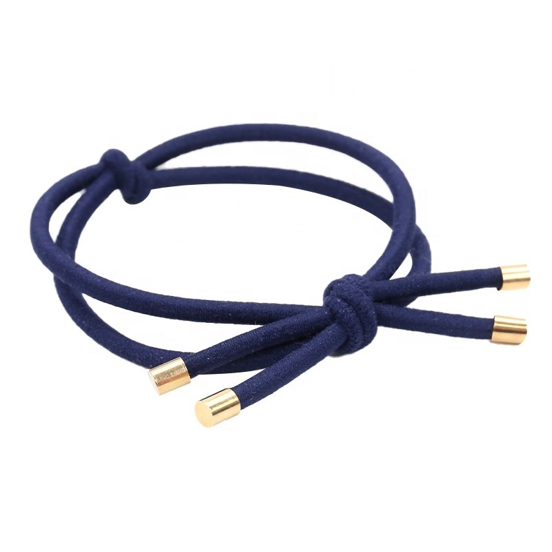 Braided Hair Elastic Custom Elastic Knotted Colorful Hair Ties Hot selling Large Stock Hot selling Hair Accessories