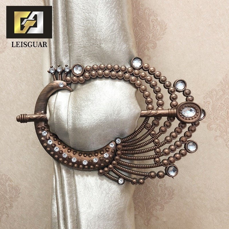 Clip Modern Wooden Wholesale Bead Tie Back Classic Hook Accessory Curtain Tieback