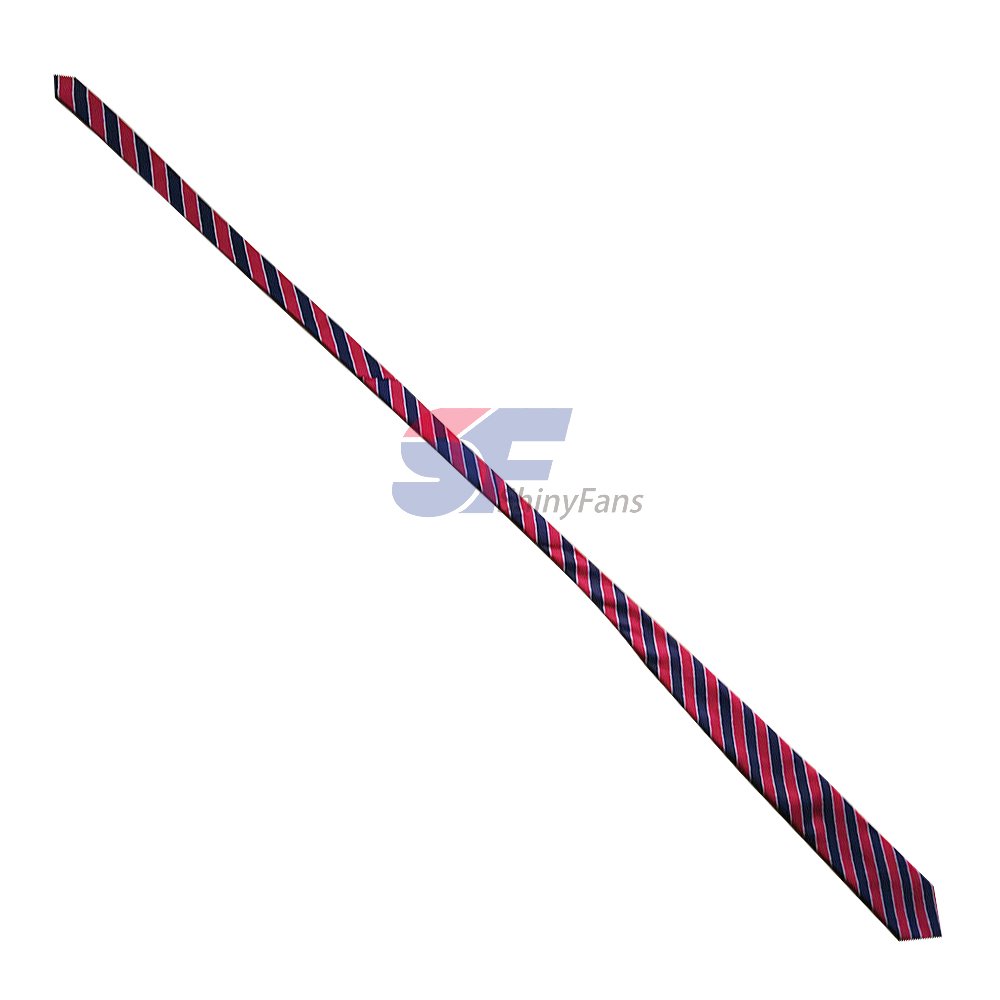 Custom High Quality Personalized Silk Polyester Necktie Fabric Woven Neck Ties Mens Tie