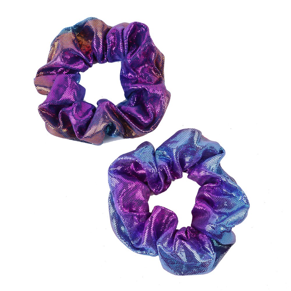Satin Hair Ring Scrunchy for Women Thick Hair Accessories Cute Soft No Slip Elastics Ponytail Holder for Curly Hair No Damage