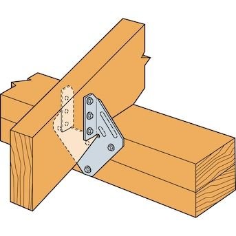 Custom Wood Construction Rafter Tie Hurricane Tie Brackets For Wooden Beams