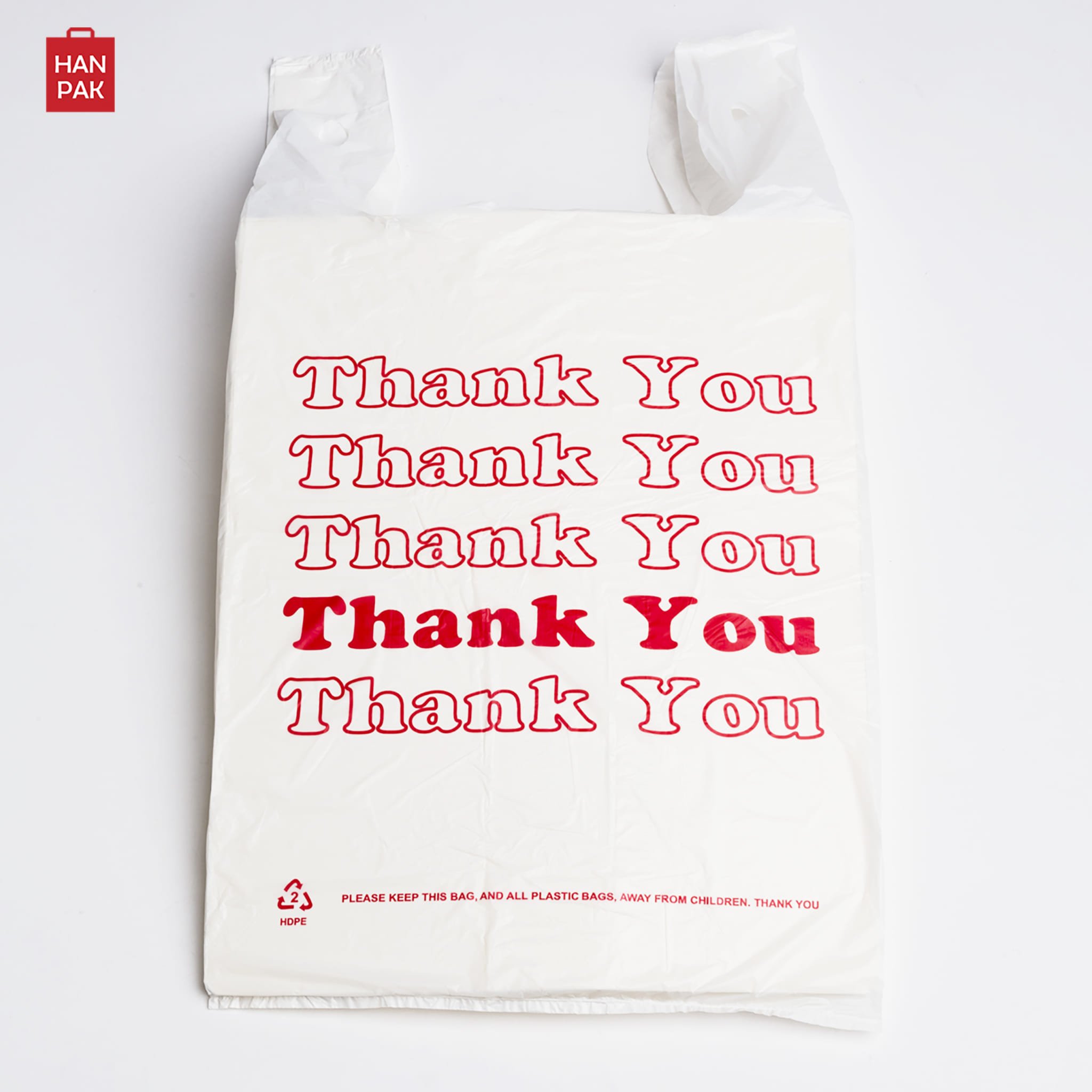 Wholesale Plastic Bags Customized Nylon Butcher Bags Meat Eco Friendly Singlet Handle Plastic Carry Bag Vietnam Manufacturer