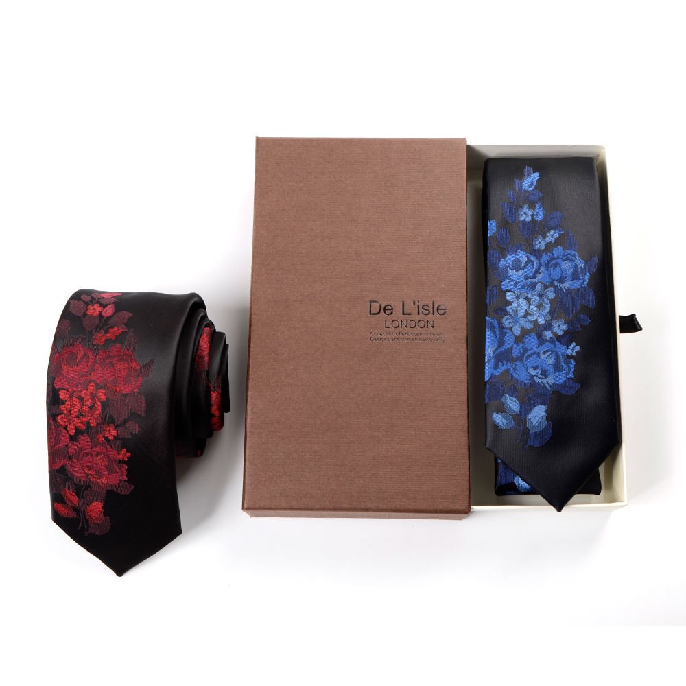 Wholesale Quality Assurance Custom Flower Pattern Mens Tie Luxury Classic Handmade 100% Silk Jacquard Necktie For Business Men