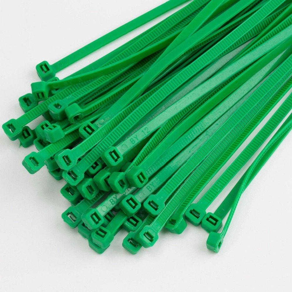 High Temperature Resistant Self-Locking Cable Ties 12mm Nylon Plastic for Secure Fastening