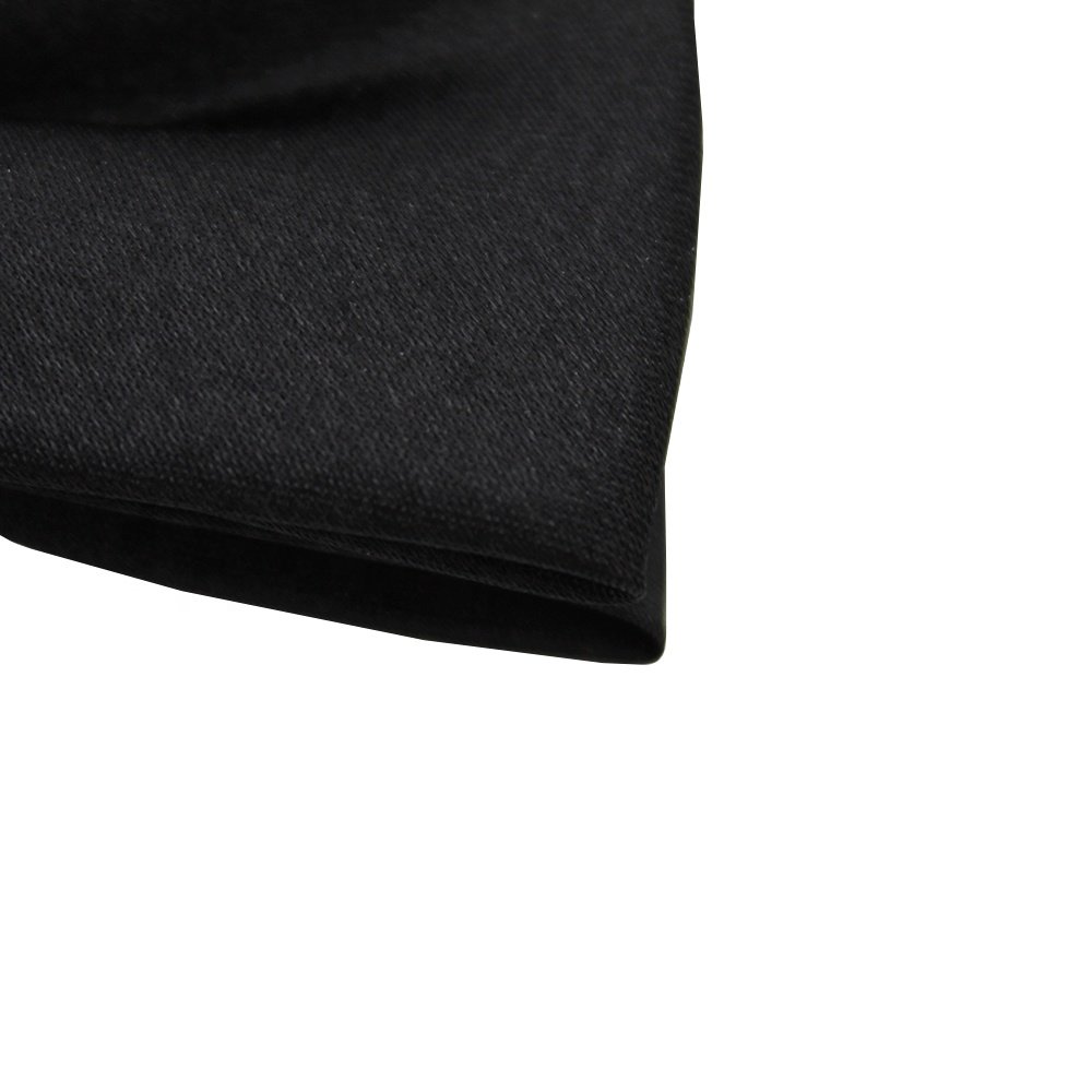 Gentleman Pretied Papillon Adjustable Morden Solid Black Butterfly Bow Tie Formal Satin Handmade Tuxedo Banquet Men's Bowties