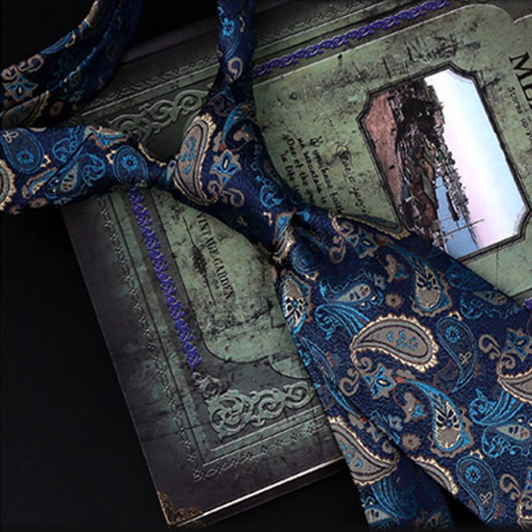 Custom Logo Necktie Wholesale New Design 100% pure mulberry silk neck tie Jacquard mulberry Silk ties