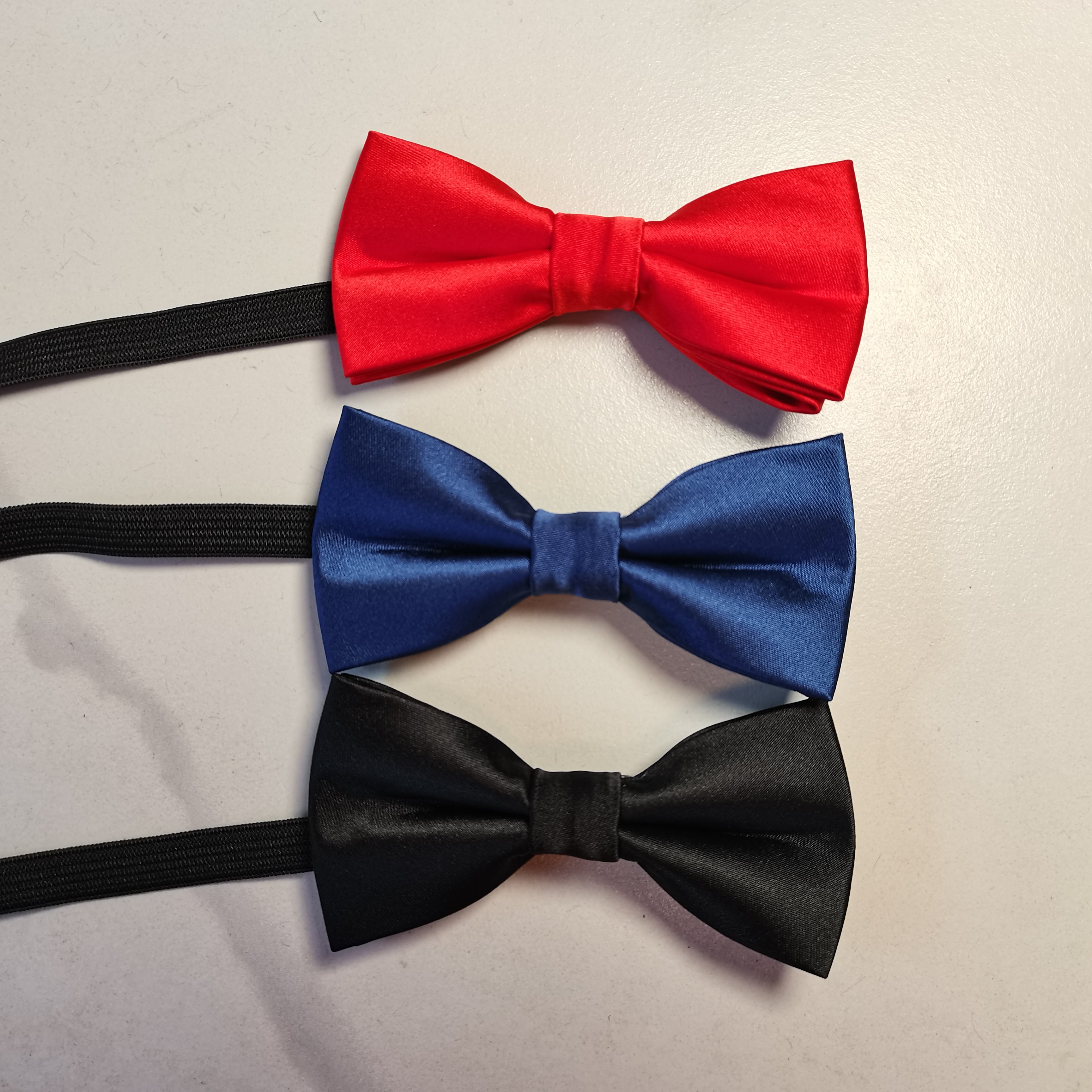 Wholesale Micro Fiber Weave Woven Jacquard Navy Red Black Solid Necktie Bowtie Handkerchief Set Customization For Men Classic