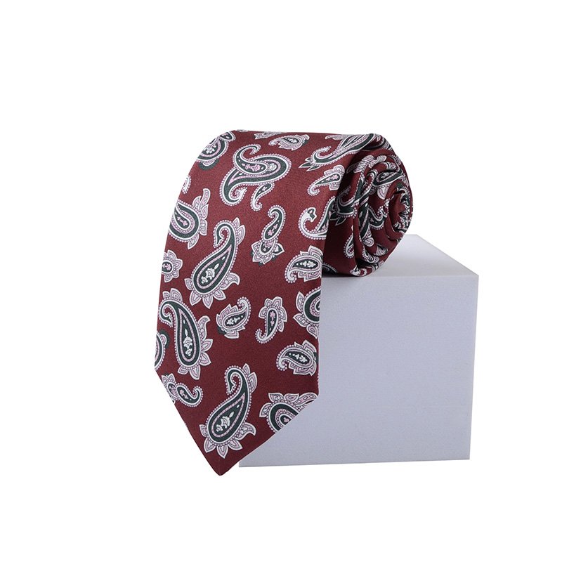 Chinese Supplier New Low Price Custom Logo Men's Printed Silk Neck Tie Silk Neckties for men