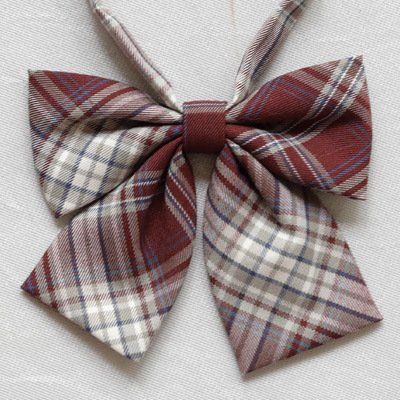 Hot Sale Wholesale School Uniform Cotton Butterfly Bow Ties For Girls