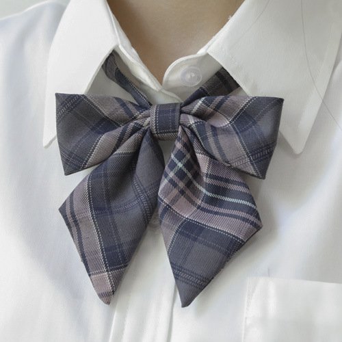 Hot Sale Wholesale School Uniform Cotton Butterfly Bow Ties For Girls
